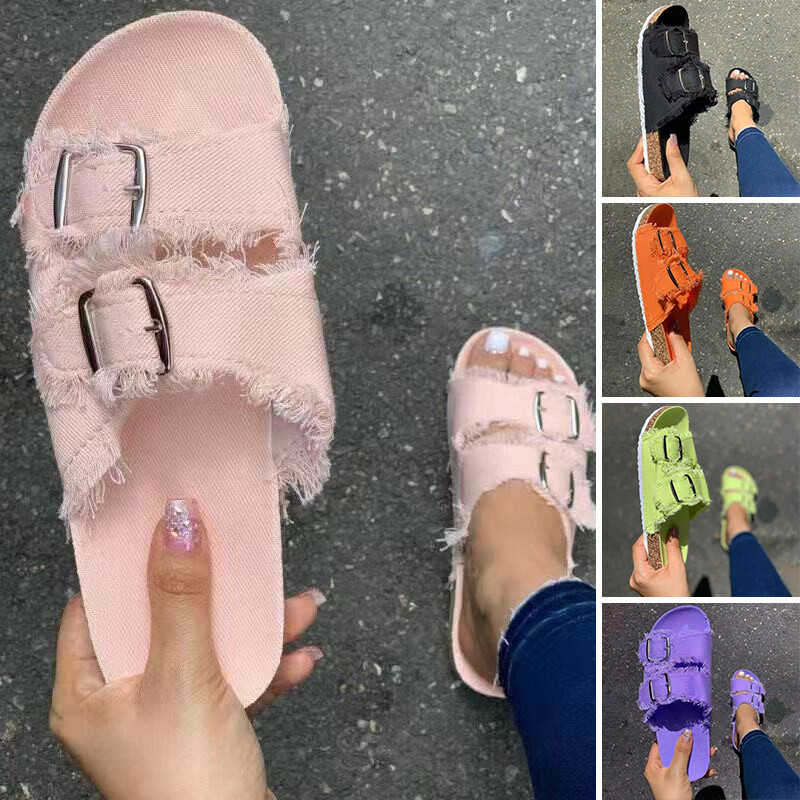 canvas peep toe flats